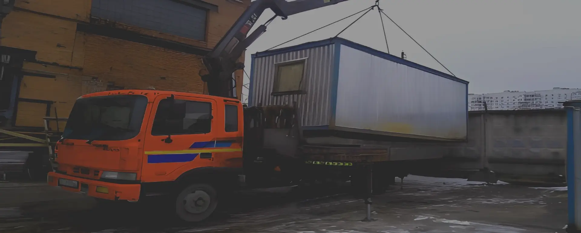 Получить уникальное предложение по перевозке негабаритного вагончика грузовым транспортом по России из Михайловска с гарантией безопасности